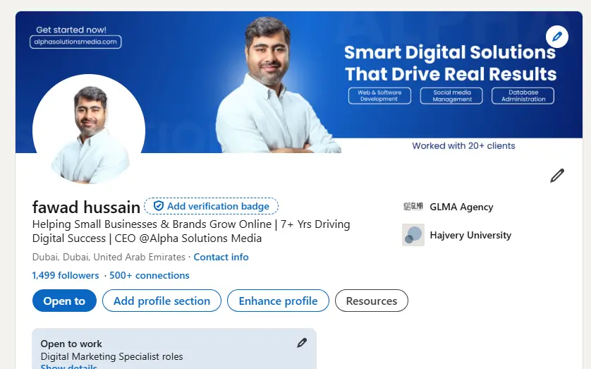 LinkedIn Profile Optimization